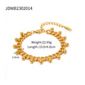 Damen Armband mit elegantem Gliederdesign und stilvollen Perlenakzenten Shop Nory