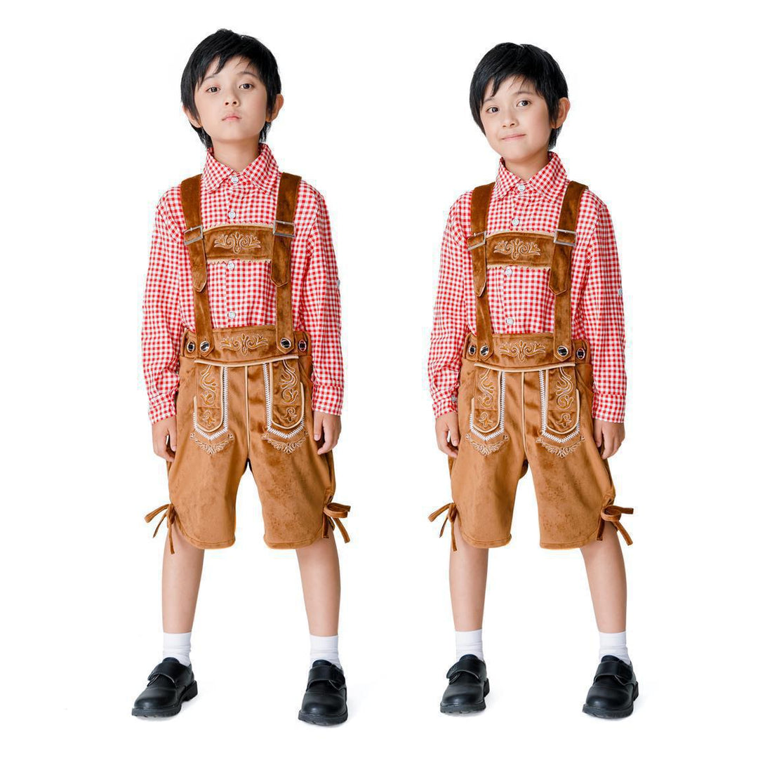 Jungen Trachten-Shorts mit eleganten Stickereien Shop Nory