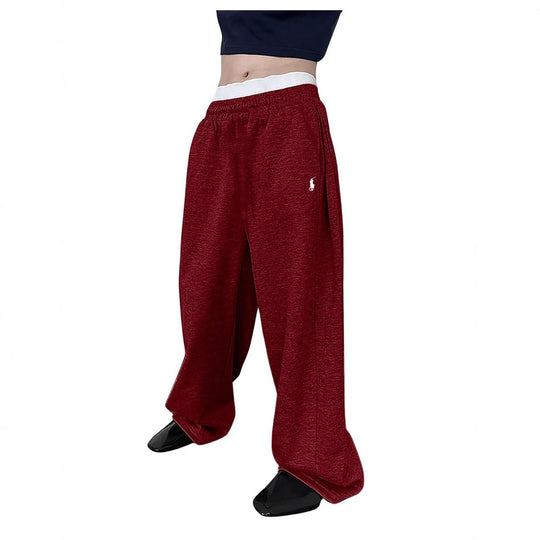 Herren Weite Baggy-Sweathose mit elastischem Bund und Sticklogo Shop Nory