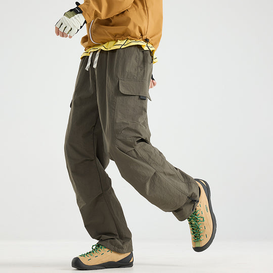 Herren Leichte technische Cargo‑Trekkinghose mit Kordelbund, Utility‑Taschen und verstellbaren Beinabschlüssen Shop Nory