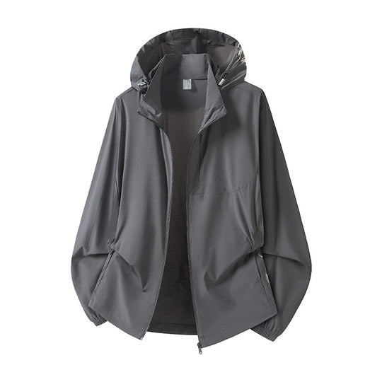 Damen Leichter Windbreaker mit Kapuze Shop Nory