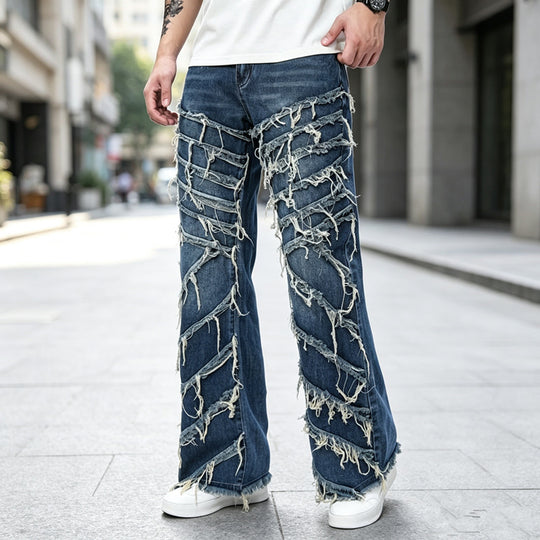 Damen Trendige Ripped Jeans Shop Nory
