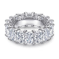 Damenring mit elegantem Zirkonia-Pavé und modernem Design Shop Nory