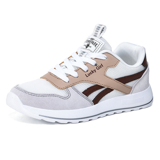 Damen Retro-Sneaker mit Mesh- und Veloursleder-Details Shop Nory