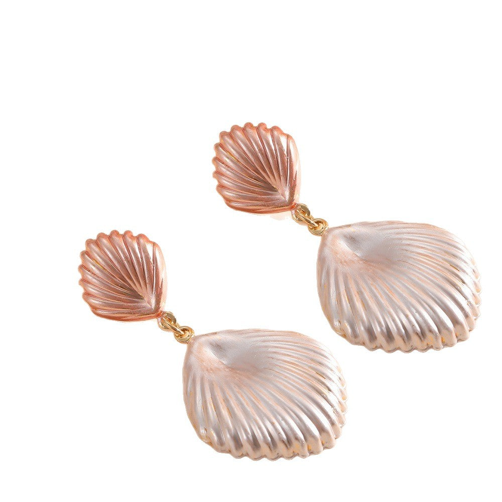 Damen Ohrringe im maritimen Muscheldesign Shop Nory