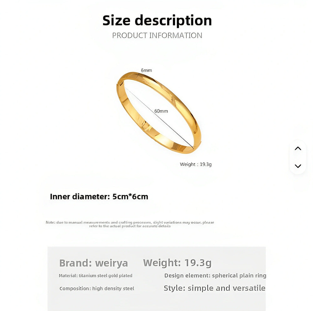 Damen Armreif mit modernem, elegantem Design Shop Nory