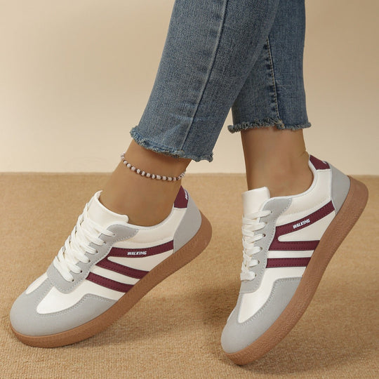 Damen Sportliche Sneakers mit rutschfester Sohle und weichem Innenfutter
