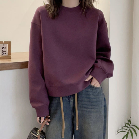 Damen Oversized Sweatshirt mit Kordelzug Shop Nory