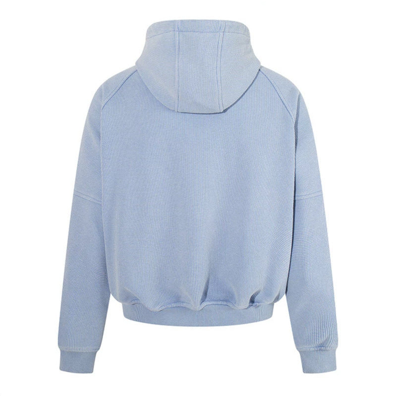 Damen Kapuzen-Bomberjacke aus Teddyfleece mit Metallhaken und elastischem Saum Shop Nory