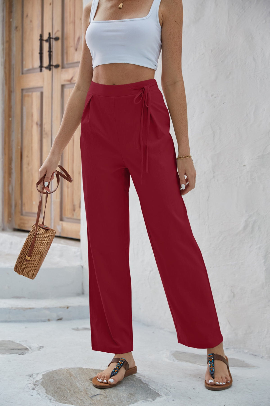 Damen weiche Chinohose