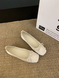 Damen Ballerina mit elegantem Schleifendetail
