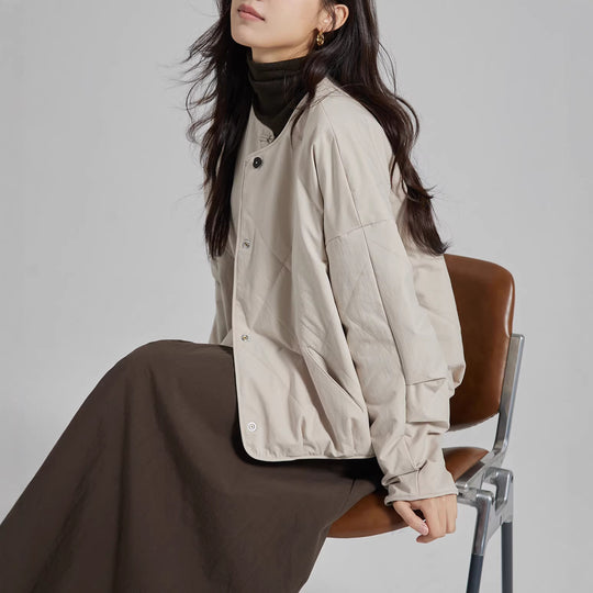 Damen Modische Übergangsjacke mit lässigem Schnitt Shop Nory