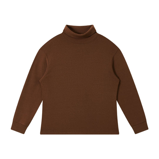 Damen Feinstrukturierter Rollkragen‑Sweater aus Baumwollmix mit Raglanärmeln Shop Nory