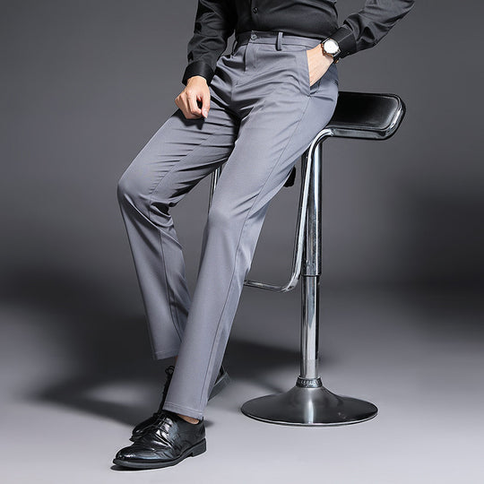 Herren Modern geschnittene Business‑Hose mit Bügelfalte, Stretch und Pflegeleichtem Mischgewebe Shop Nory
