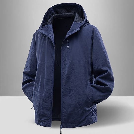 Herren Leichte und atmungsaktive Regenjacke Shop Nory
