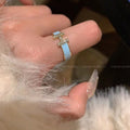 Damen trendiger Ring mit minimalistischem Design Shop Nory