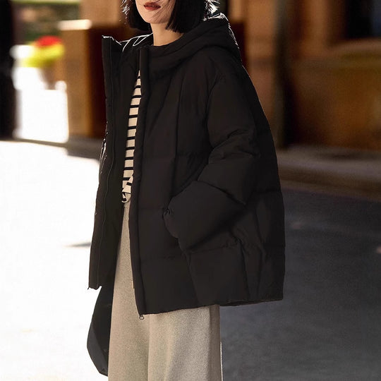 Damen Modische lange Daunenjacke Shop Nory