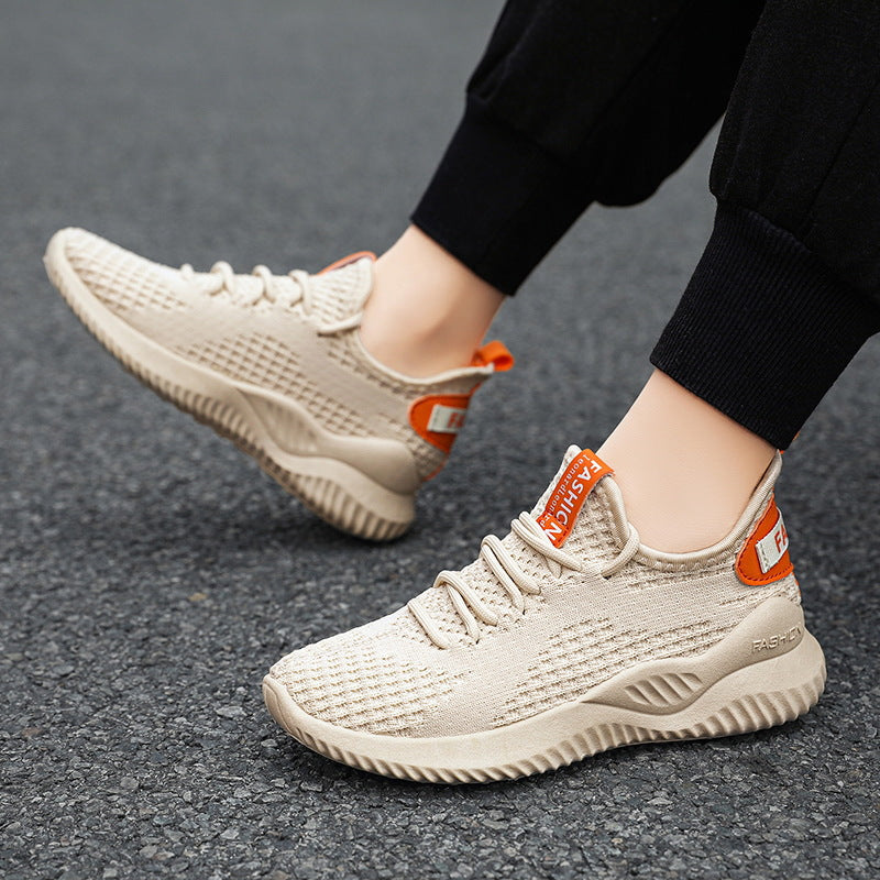 Unisex Atmungsaktiver Strick-Sneaker mit gedämpfter Laufsohle und Slip-On-Passform Shopy Nory
