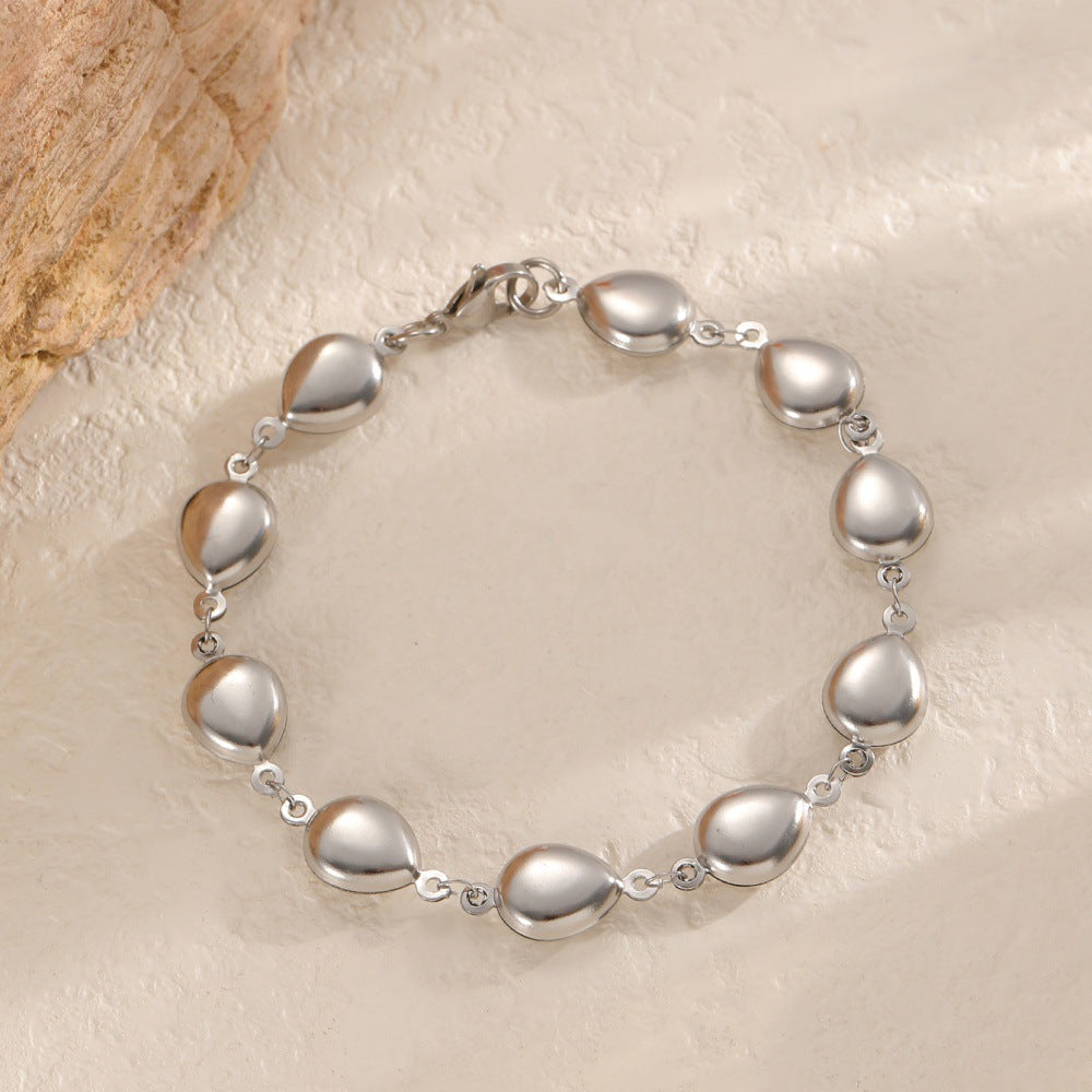 Damen Schmuckarmband mit eleganten Tropfenformen Shop Nory