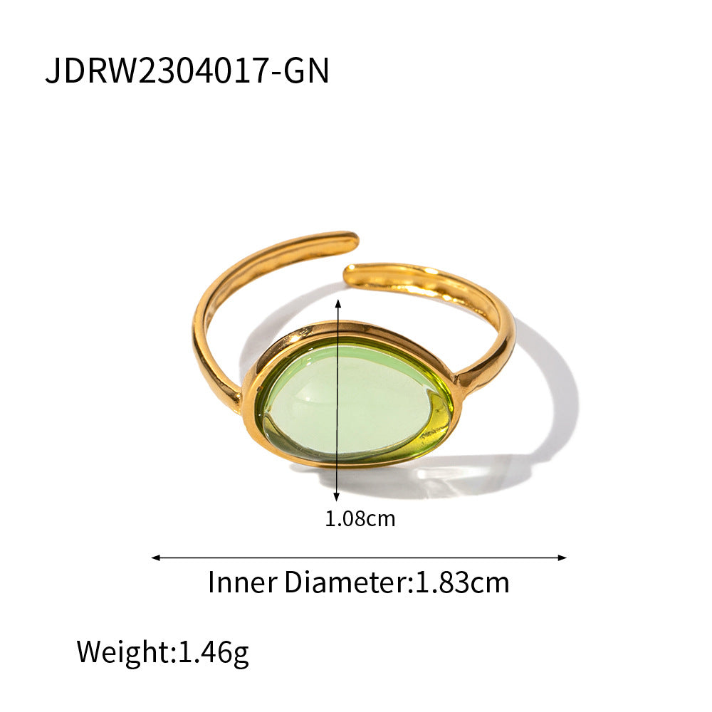Damen Offenes Armreif mit elegantem Münzdesign Shop Nory