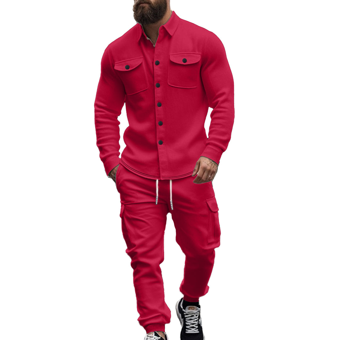 Herren nan athletisches Hemdjacke-Overshirt mit aufgesetzten Brustklappen und durchgehender Knopfleiste Shop Nory