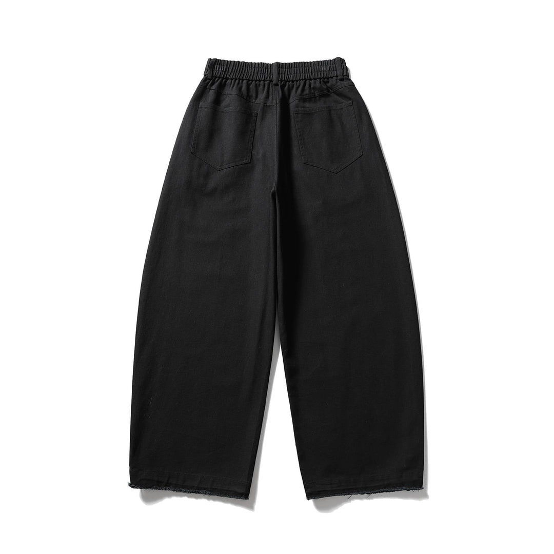 Damen Culotte-Hose im weiten Schnitt mit elastischem Bund und Kordelzug Shop Nory