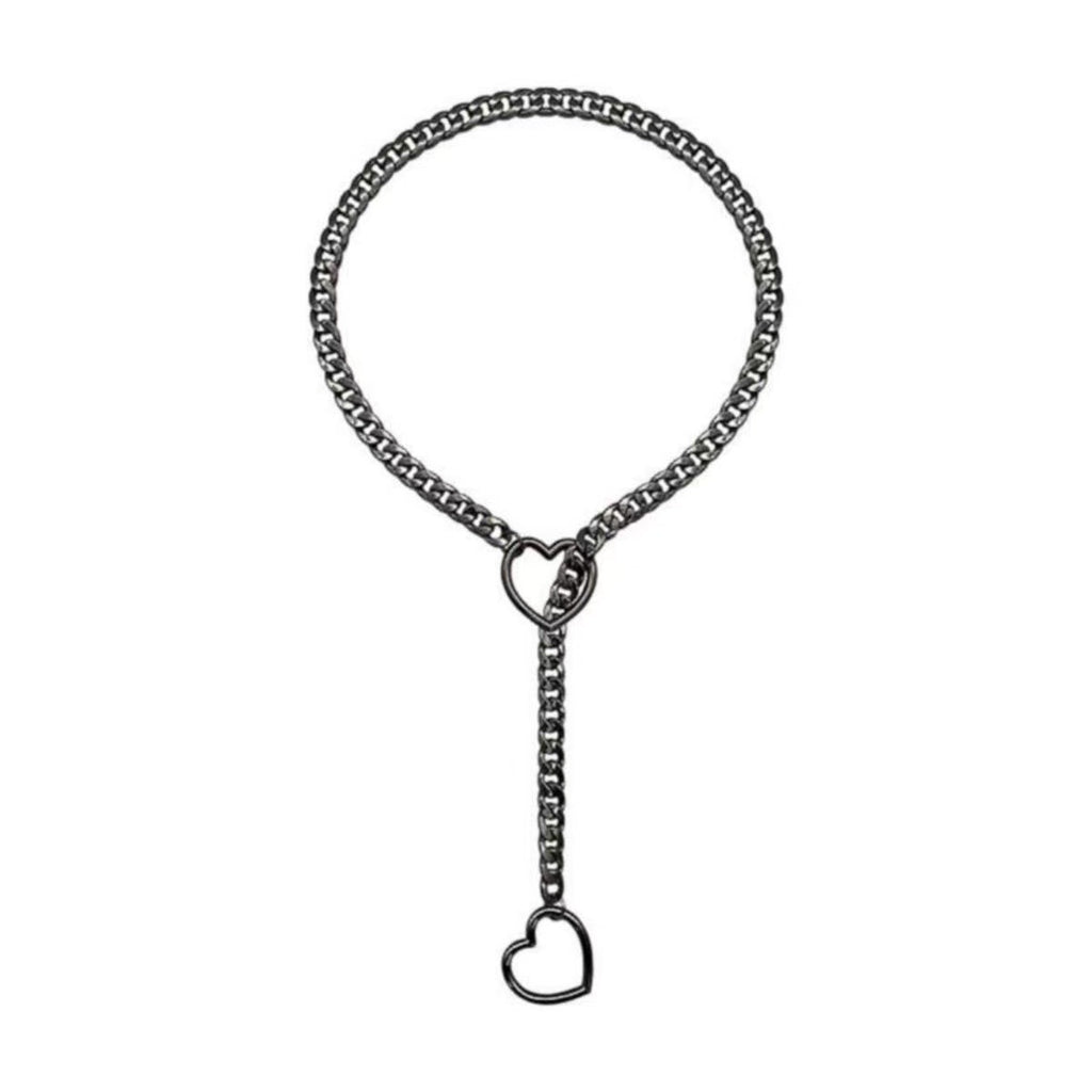 Damen Fußkettchen mit Herzanhänger und elegantem Kettendesign Shop Nory