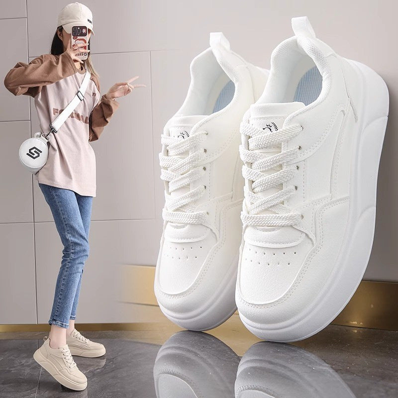 Damen Trendige Plattform-Sneaker mit bequemer Dämpfung und modischem Design