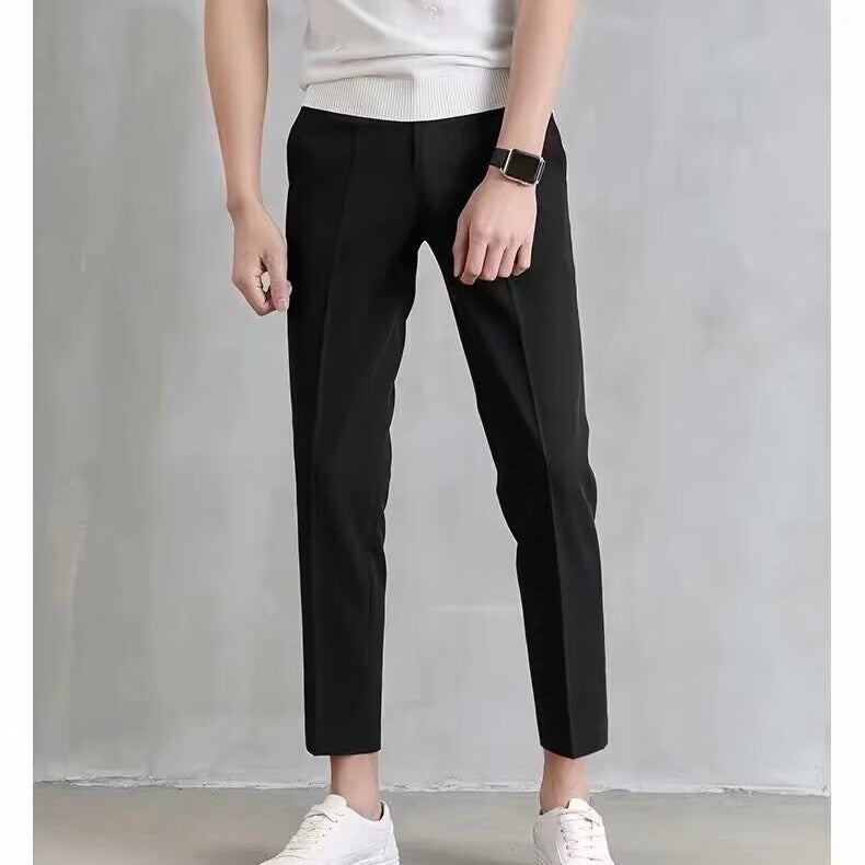 Herren Elegante Slim Fit Chino-Hose Shop Nory