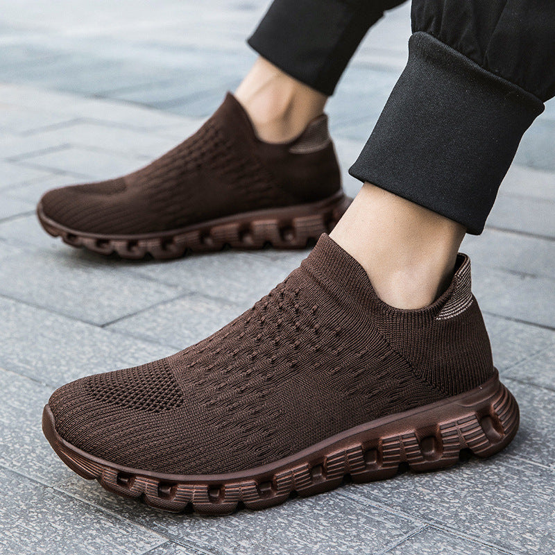 Damen Atmungsaktive Slip-On Sneakers mit dämpfender Sohle