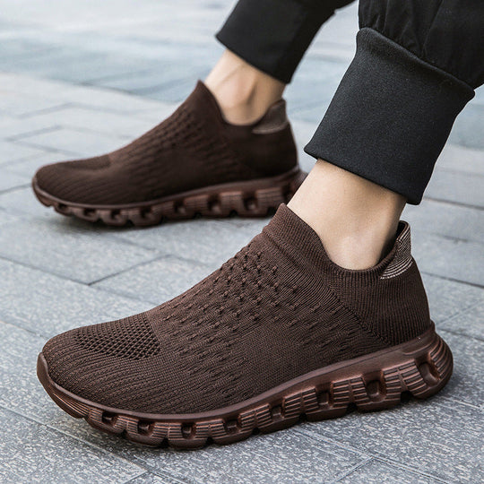 Damen Atmungsaktive Slip-On Sneakers mit dämpfender Sohle