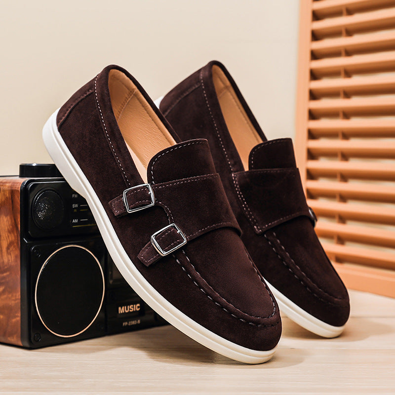 Herren Mokassins mit modischen Schnallen Shop Nory