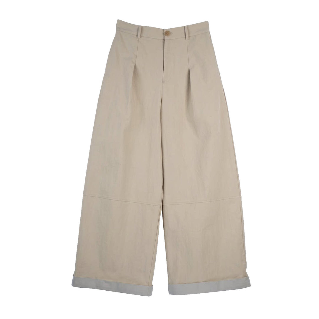 Damen Modische Chinohose mit weitem Schnitt Shop Nory