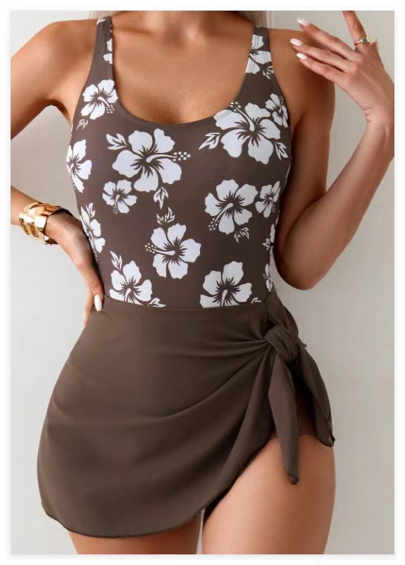 Damen Schwimmanzug mit stilvollem Rockteil