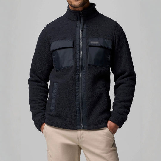 Herren Fleecejacke mit praktischen Taschen