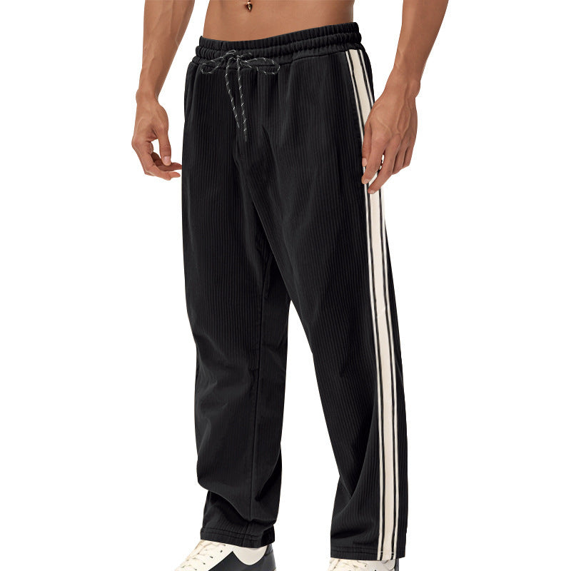 Herren Sportliche Freizeithose mit atmungsaktiven Einsätzen und komfortablem Kordelzug