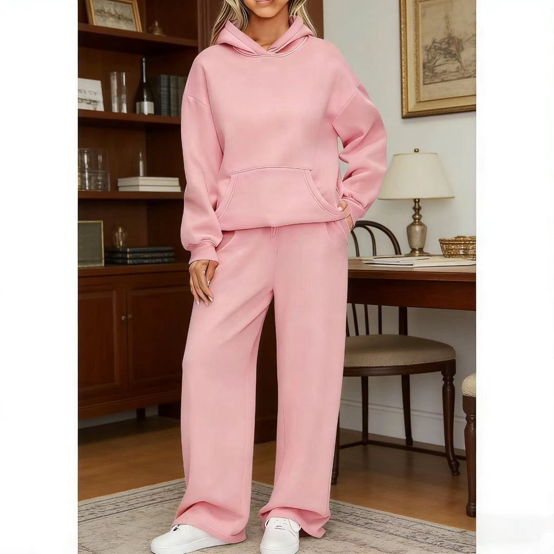 Damen nan kuscheliges Oversize Hoodie und weite Jogginghose Set Shop Nory