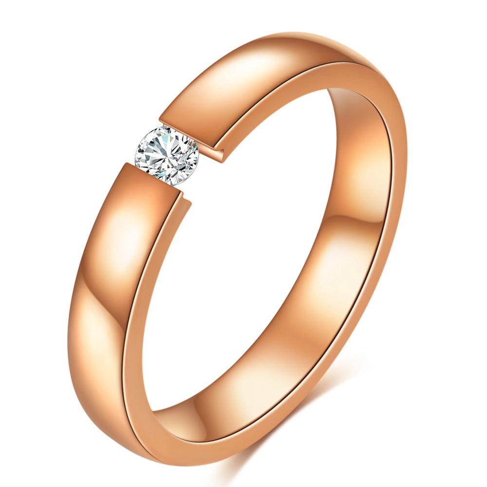 Damen eleganter Ring mit funkelndem Zirkonia Shop Nory