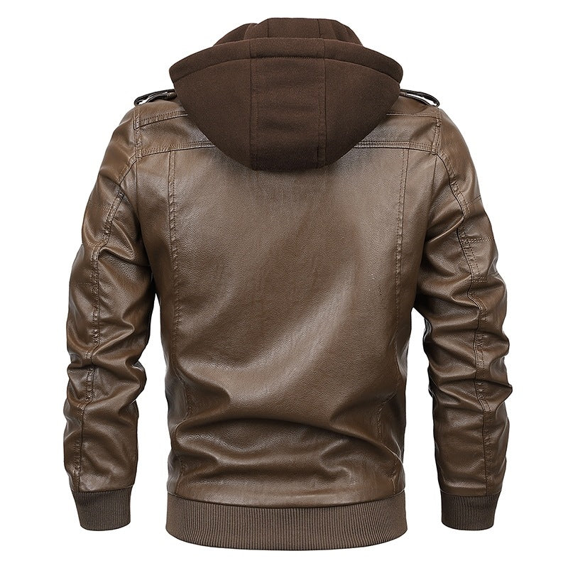 Herren Modische Kapuzenjacke mit Taschen Shop Nory
