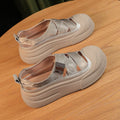 Damen Komfortable Plateau Slipper