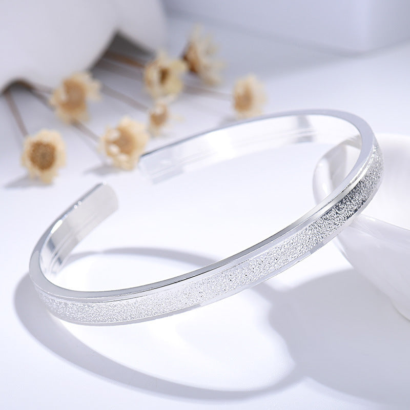 Damen Offenes Armband mit strukturiertem Design Shop Nory