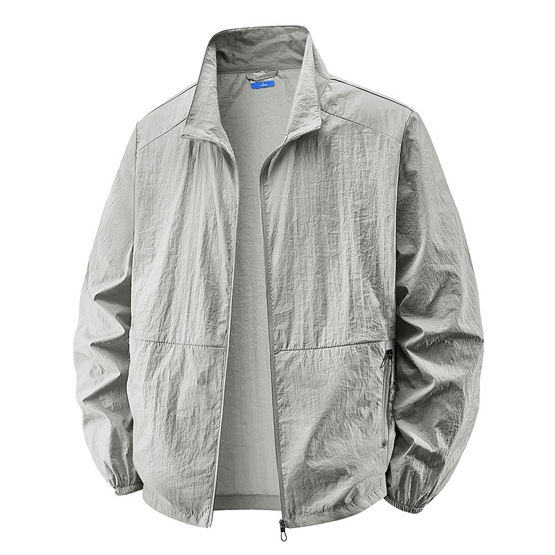 Herren Leichte Windbreaker Jacke Shop Nory