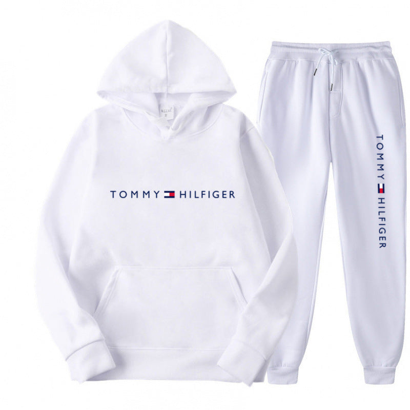 Damen Sweatanzug mit gemütlichem Kapuzensweater und lässiger Jogginghose Shopnory