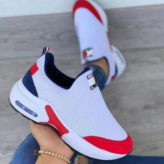 Damen Sock-Sneaker mit luftgepolsterter Sohleneinheit und gestricktem Komfortschaft Shop Nory