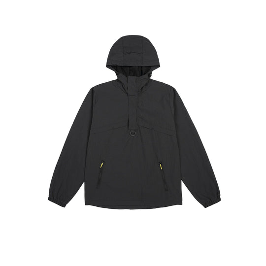 Herren Urbaner wasserabweisender Anorak-Pullover mit Kapuze und Fronttaschen Shop Nory