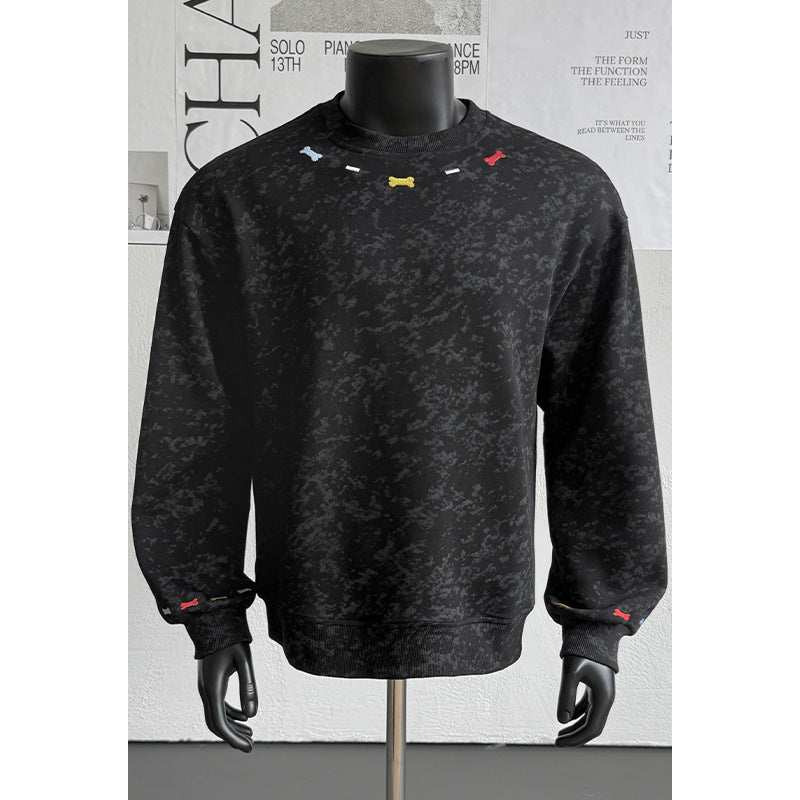 Herren Bequemer Sweatshirt mit bunten Akzenten Shop Nory