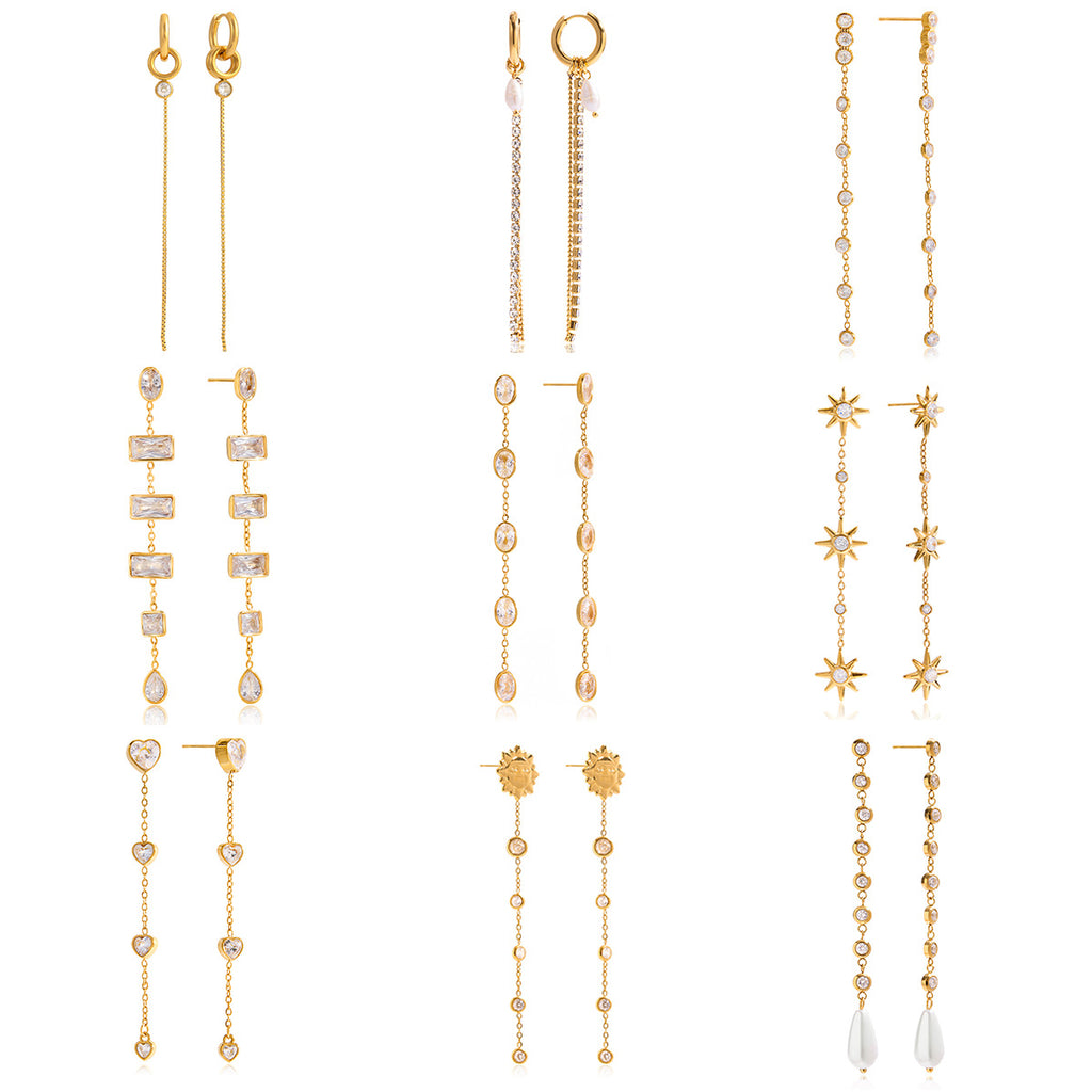 Damen Ohrhänger mit elegantem Perlendesign und hypoallergenen Eigenschaften Shop Nory