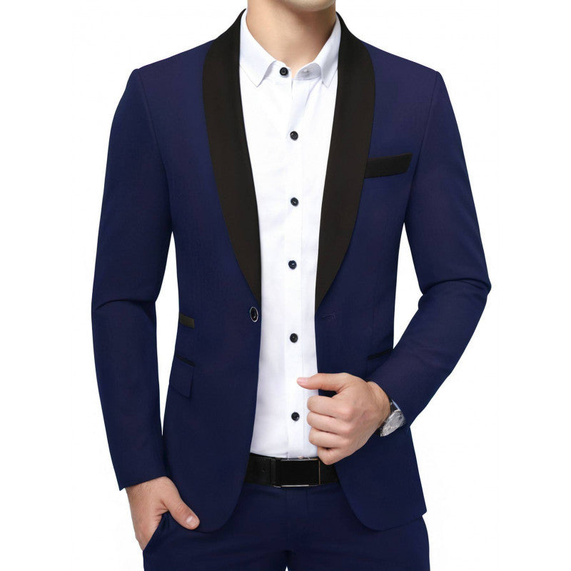 Herren Schmal geschnittenes Abend-Sakko im Smoking‑Stil mit Schalkragen Shop Nory