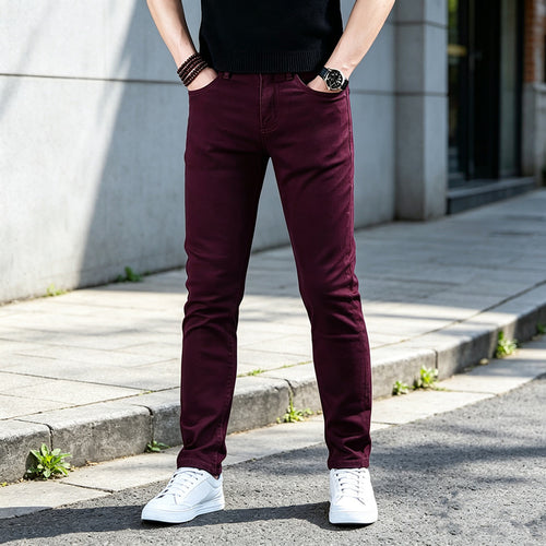 Herren Modische Slim-Fit Hosen Shop Nory