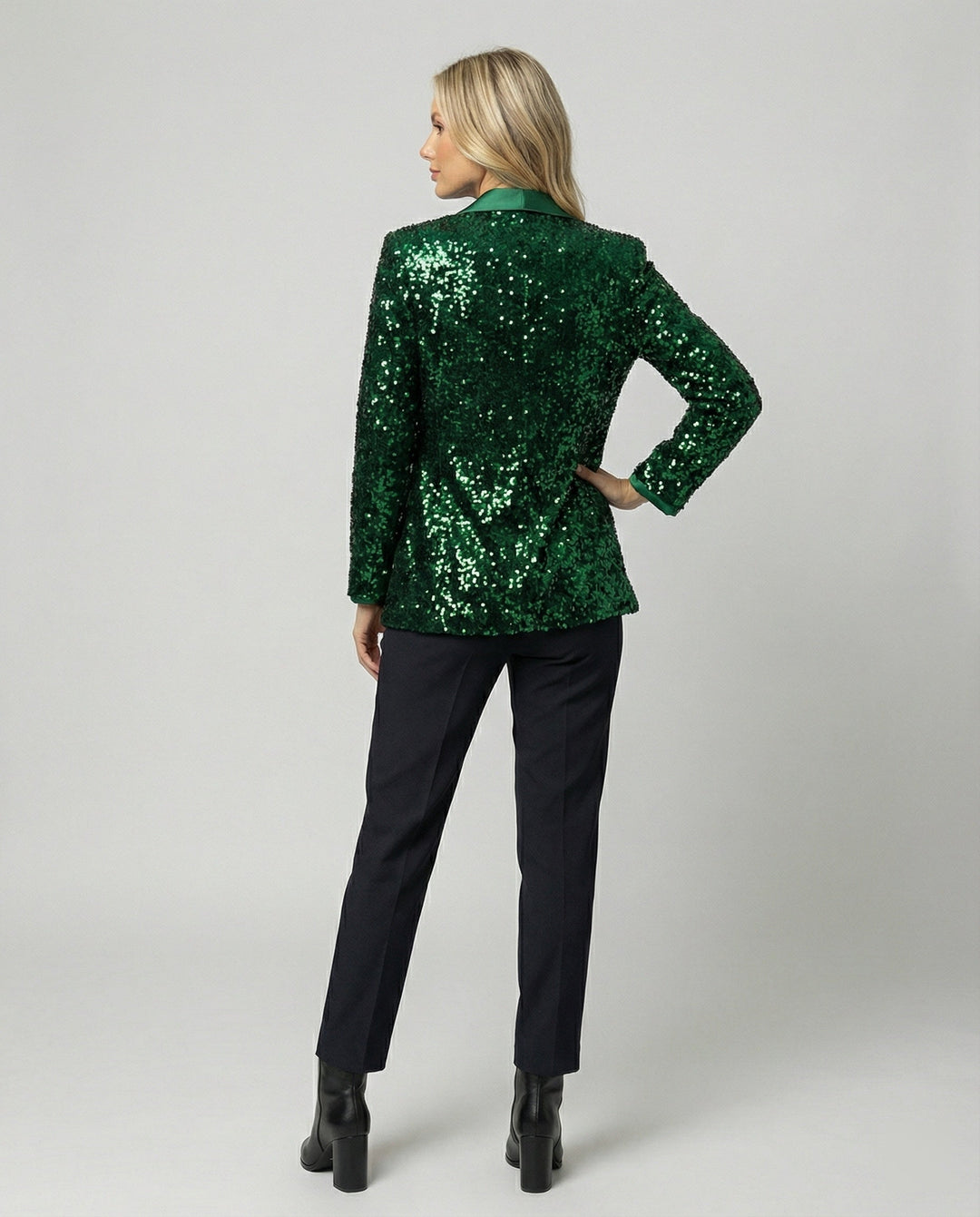 Damen Glitzernder Blazer